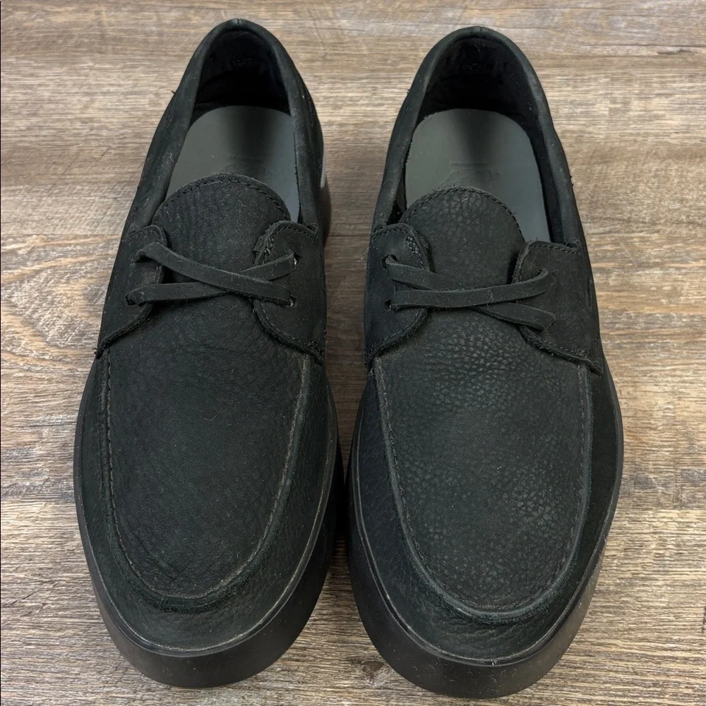 👞 Sperry Men’s Gold Cup Plushwave Boat Shoes | Black Leather | Size 9